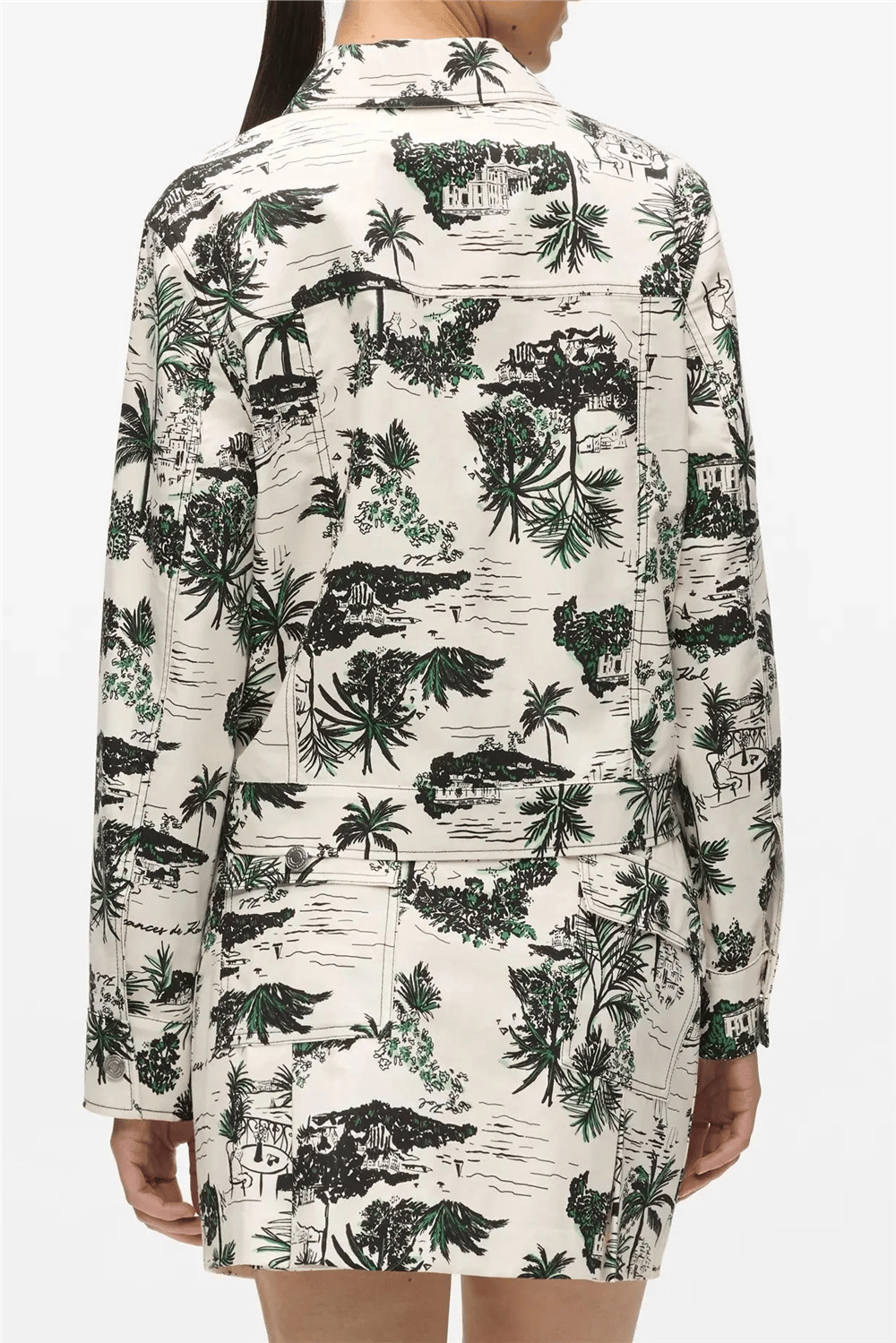 Karl Lagerfeld Printed Blouson Kadın Gömlek