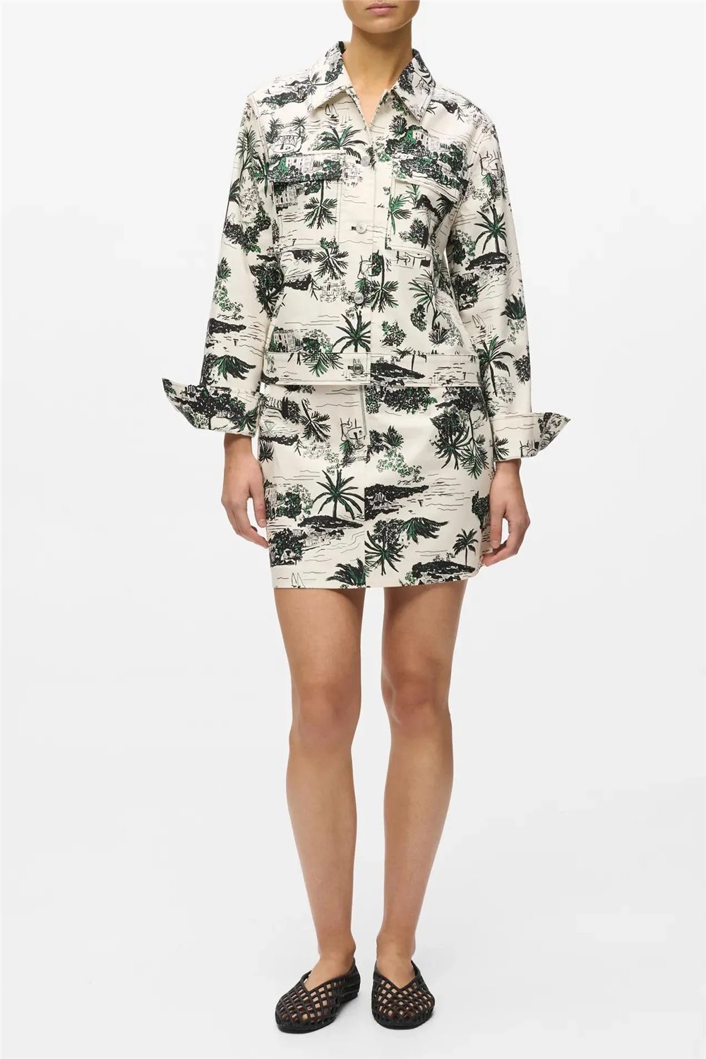 Karl Lagerfeld Printed Blouson Kadın Gömlek