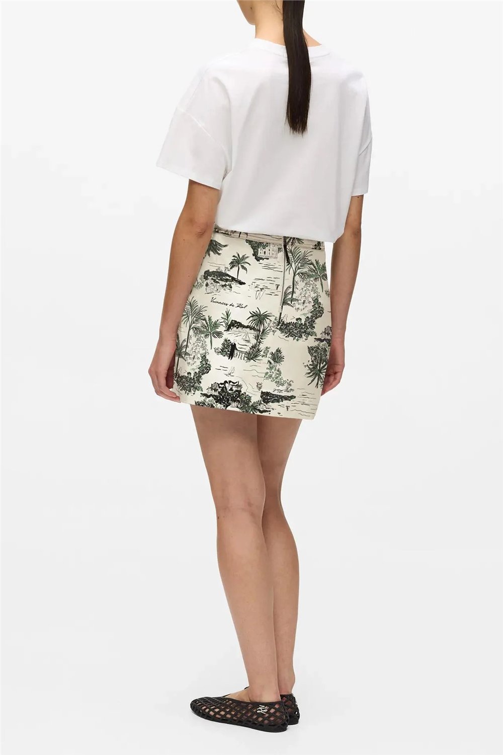 Karl Lagerfeld Printed Skirt Kadın Etek