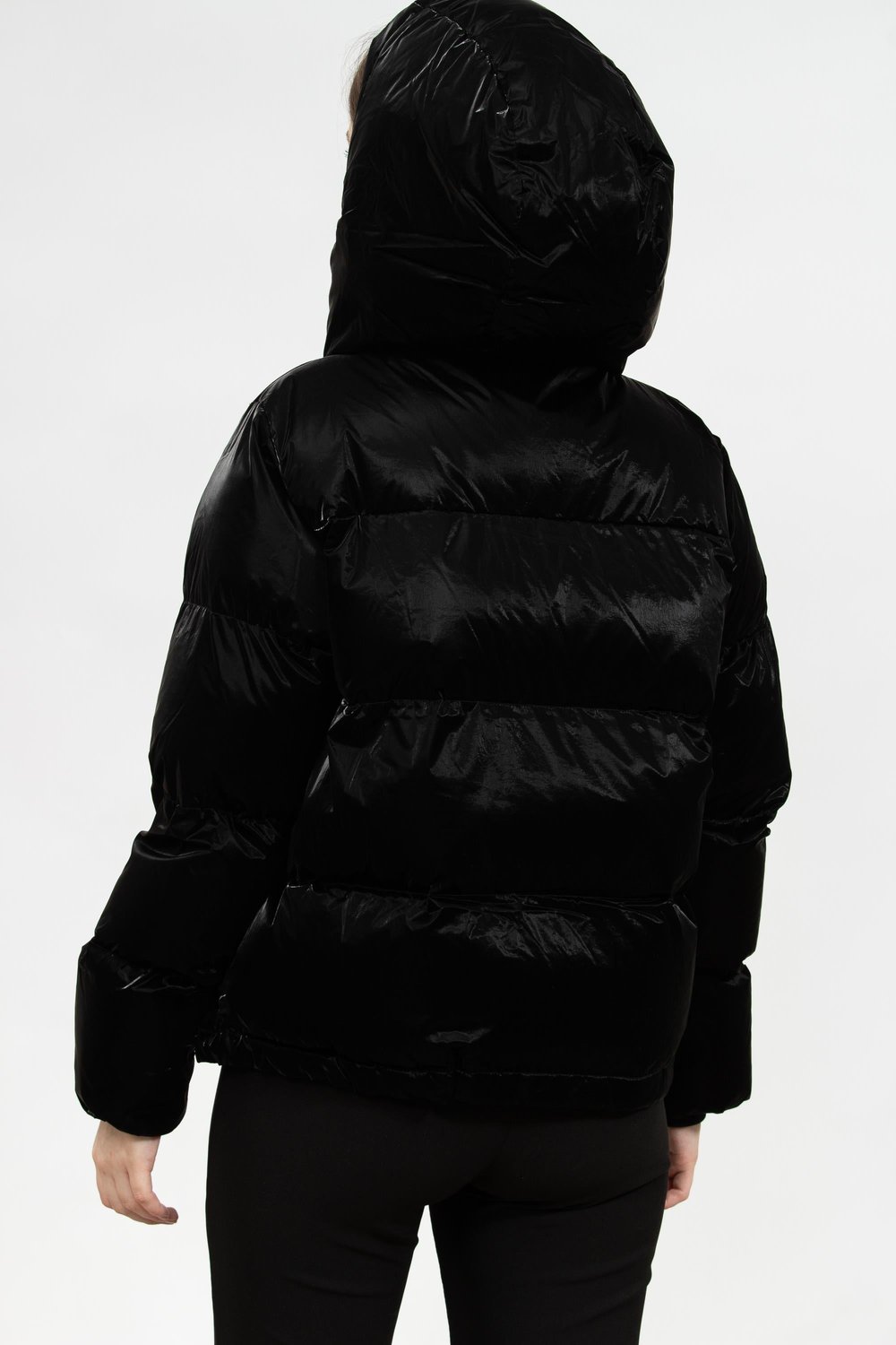 Karl Lagerfeld Quilted  Kadın Mont Siyah