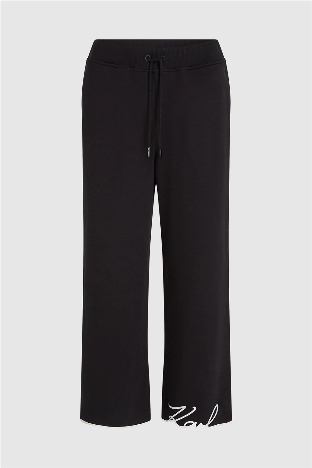 Karl Lagerfeld Signature Hem Kadın Eşofman Altı Siyah