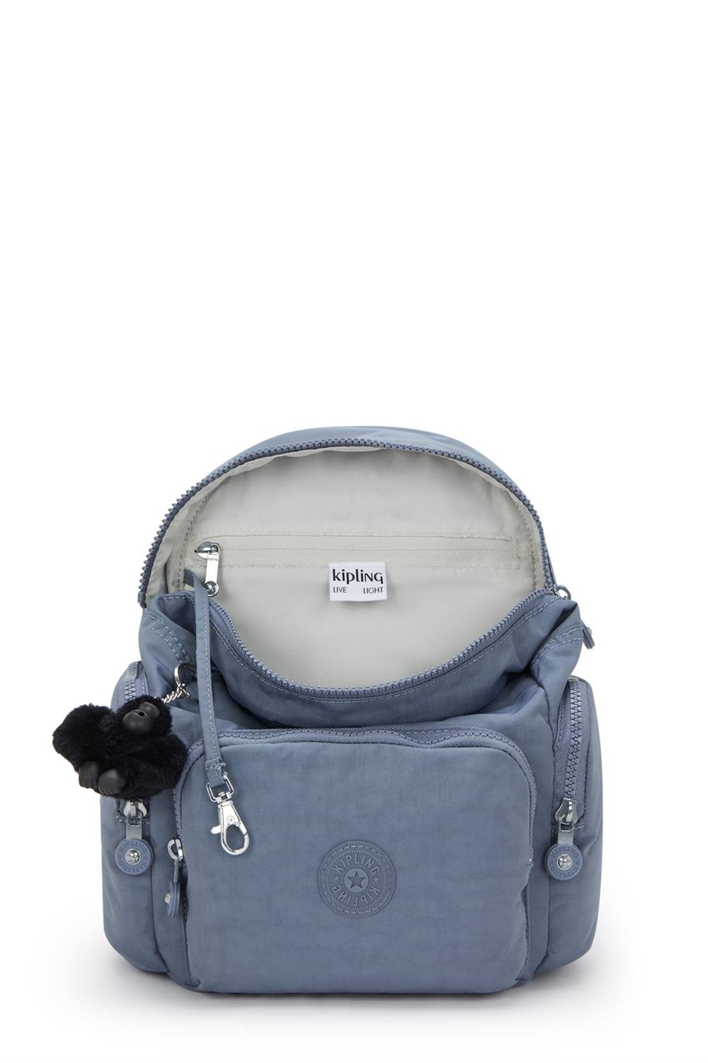 Kipling City Zip Mini Basic Kadın Sırt Çantası Taş Rengi