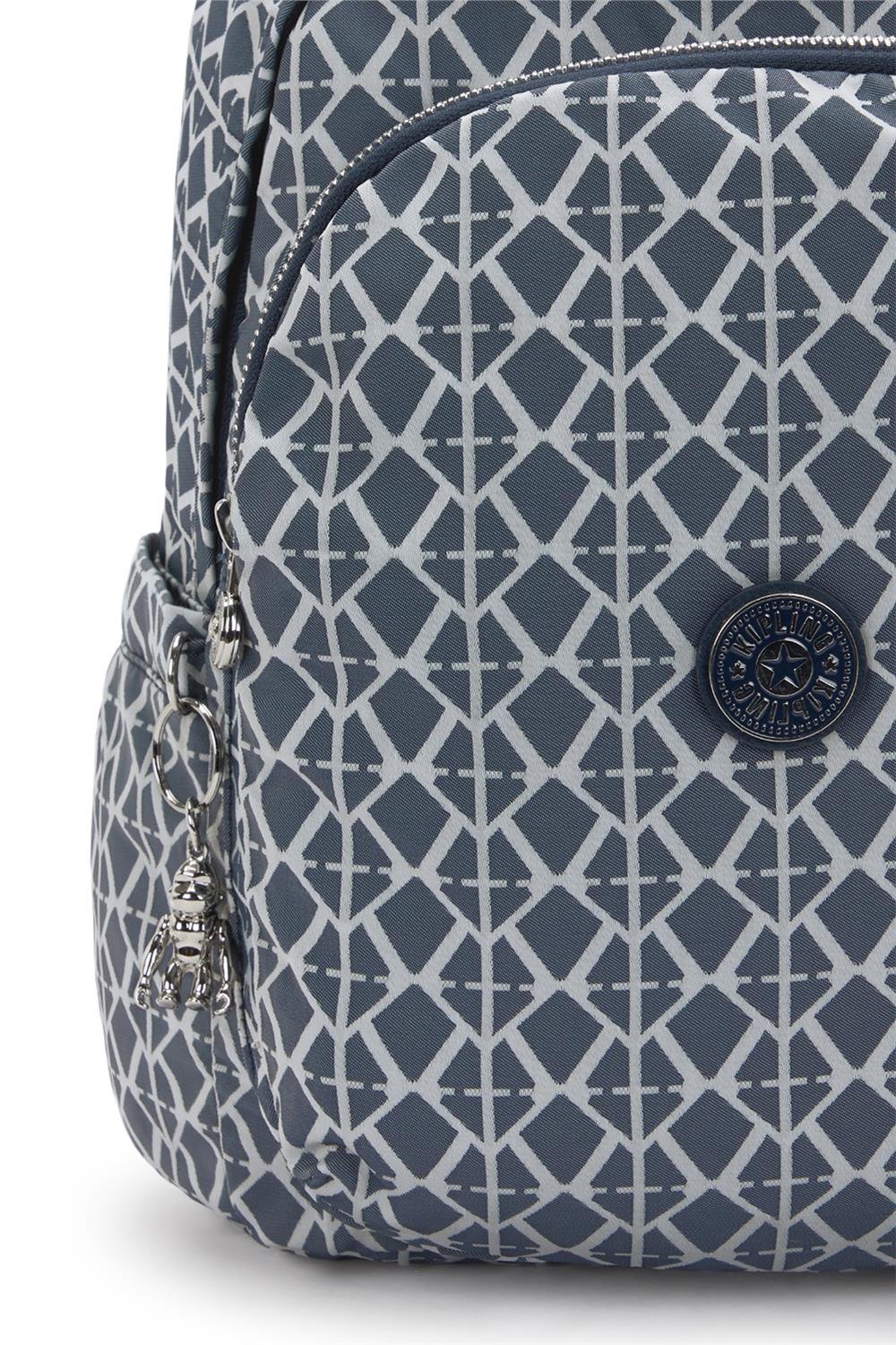 Kipling Delia Premium Elevated Kadın Sırt Çantası Lacivert