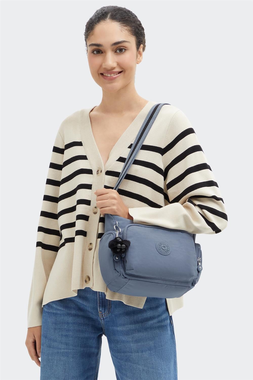 Kipling Gabb S Basic Kadın Mini Omuz Çantası Taş Rengi