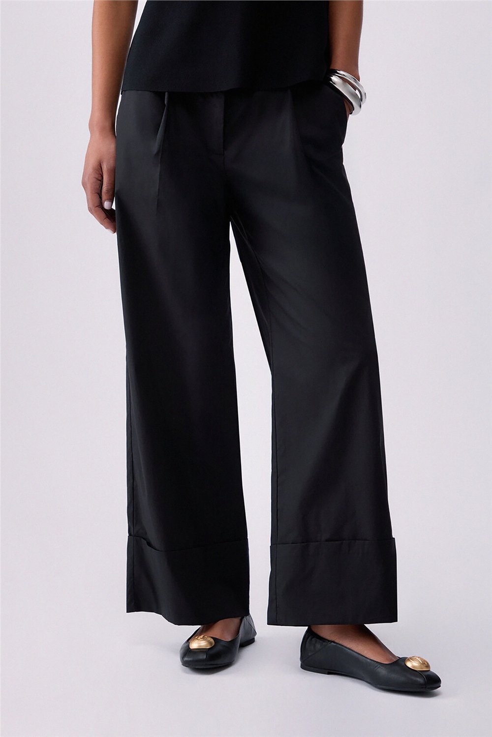 Liu Jo 3.0 Pant. Lungo Kadın Pantolon Siyah