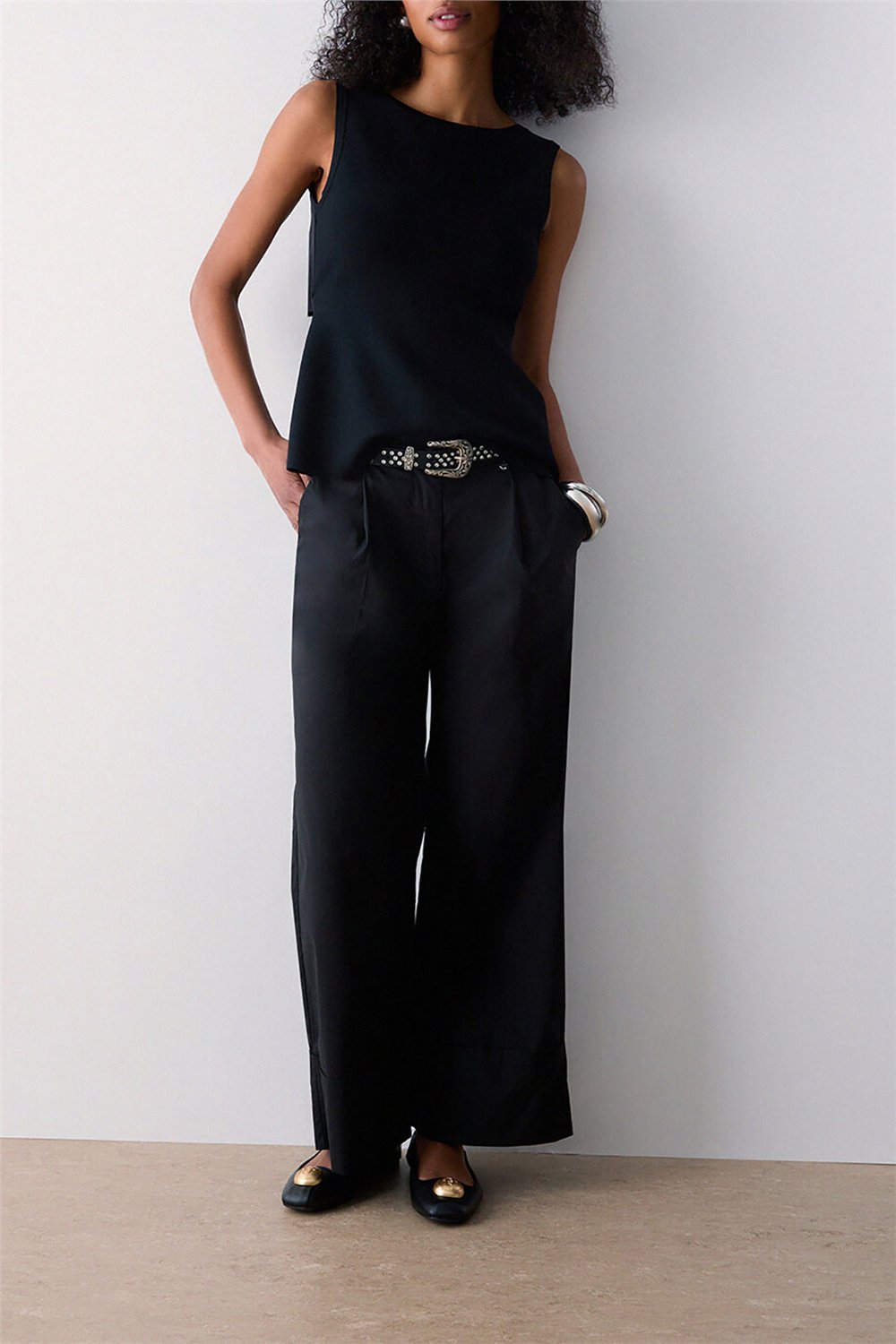 Liu Jo 3.0 Pant. Lungo Kadın Pantolon Siyah