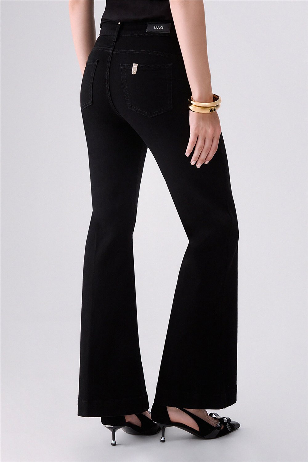 Liu Jo B.Up Flare Button Hw Kadın Jean Pantolon