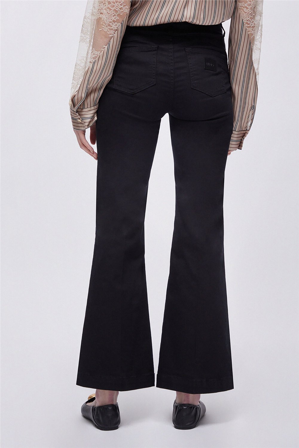 Liu Jo B.Up Flare Jewel H.W. Kadın Pantolon Siyah
