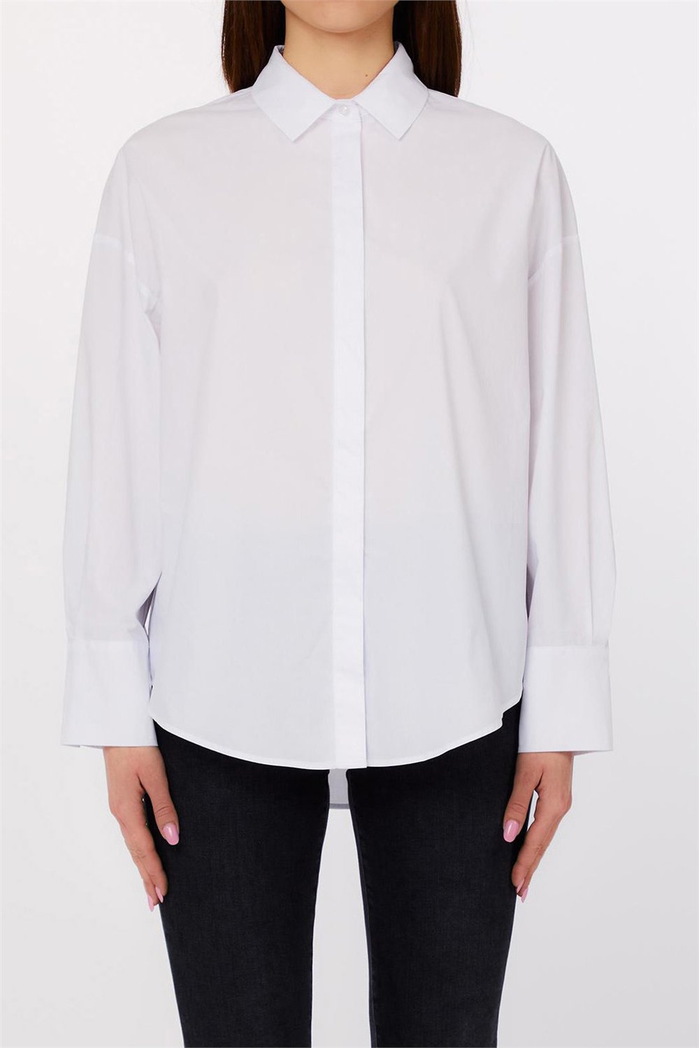 Liu Jo Camicia Ts M/L Kadın Gömlek Beyaz