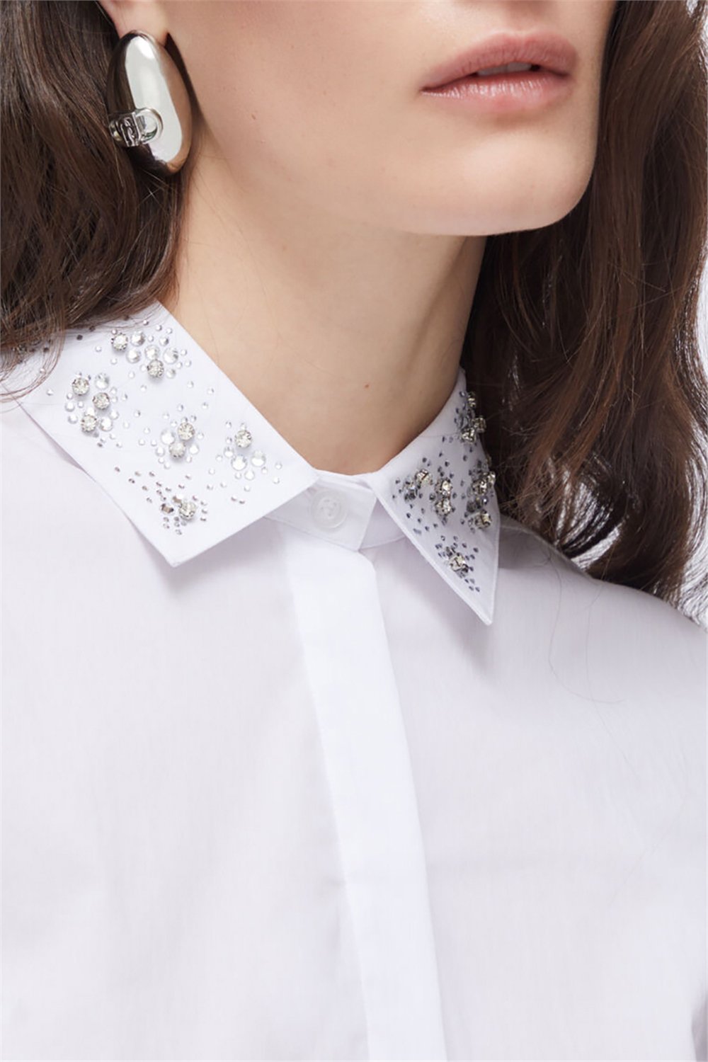 Liu Jo Camicia Ts M/L Kadın Gömlek Beyaz