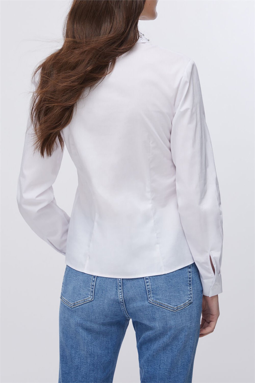 Liu Jo Camicia Ts M/L Kadın Gömlek Beyaz