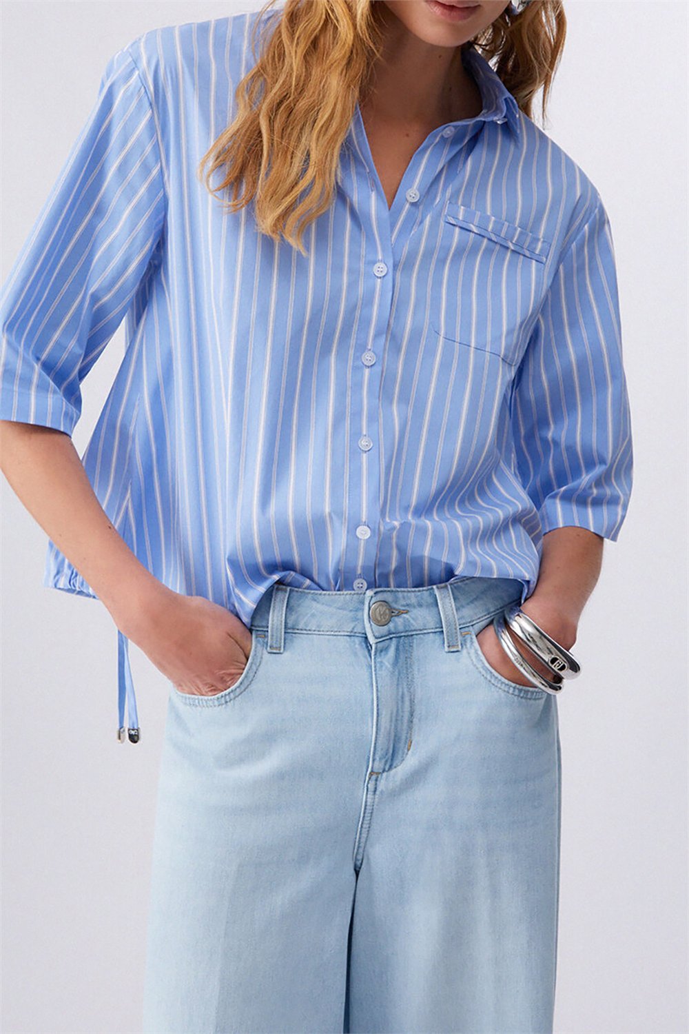 Liu Jo Camicia Ts M/L Kadın Gömlek Çok Renkli
