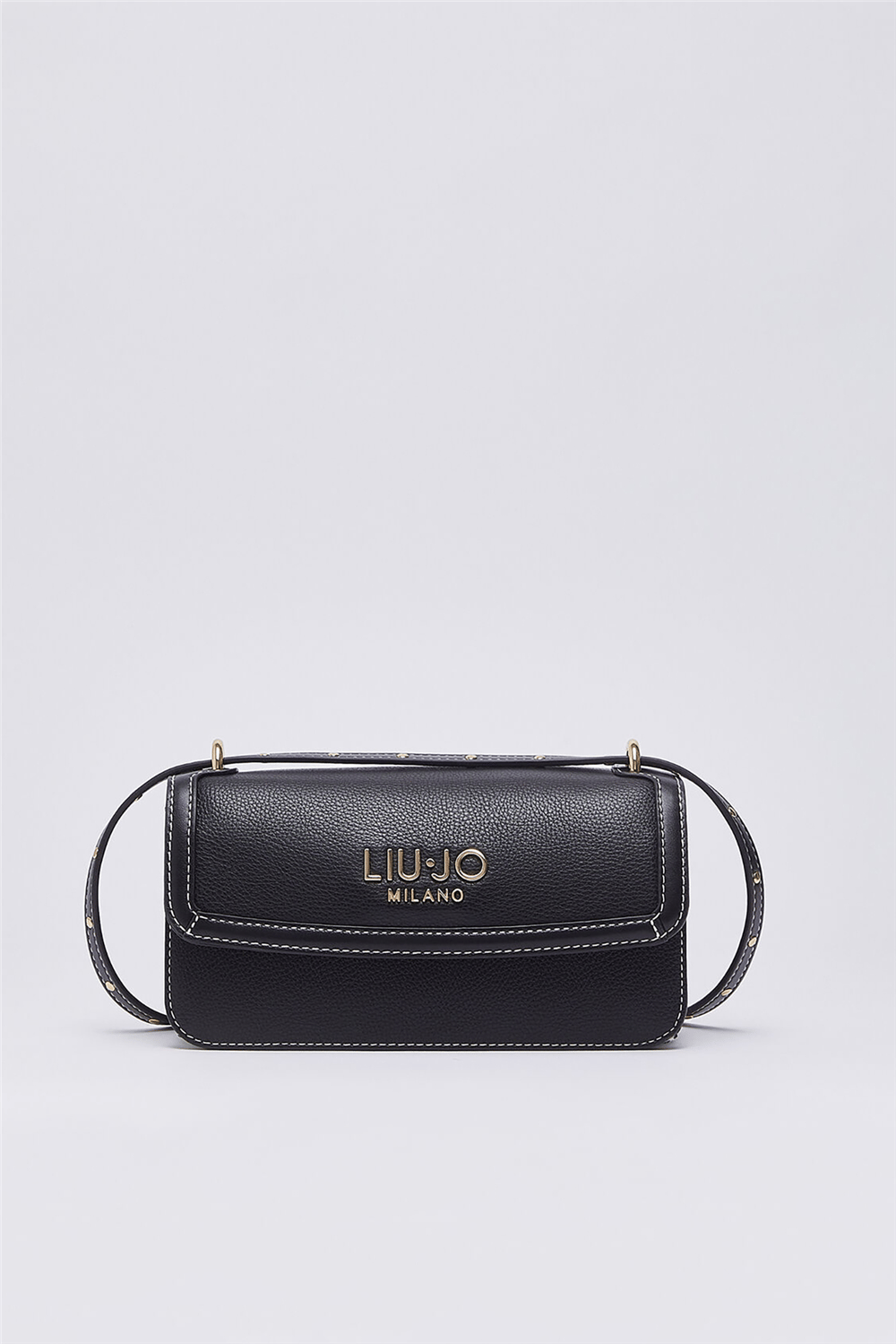Liu Jo Ecs Crossbody East/West Kadın Mini Omuz Çantası Siyah