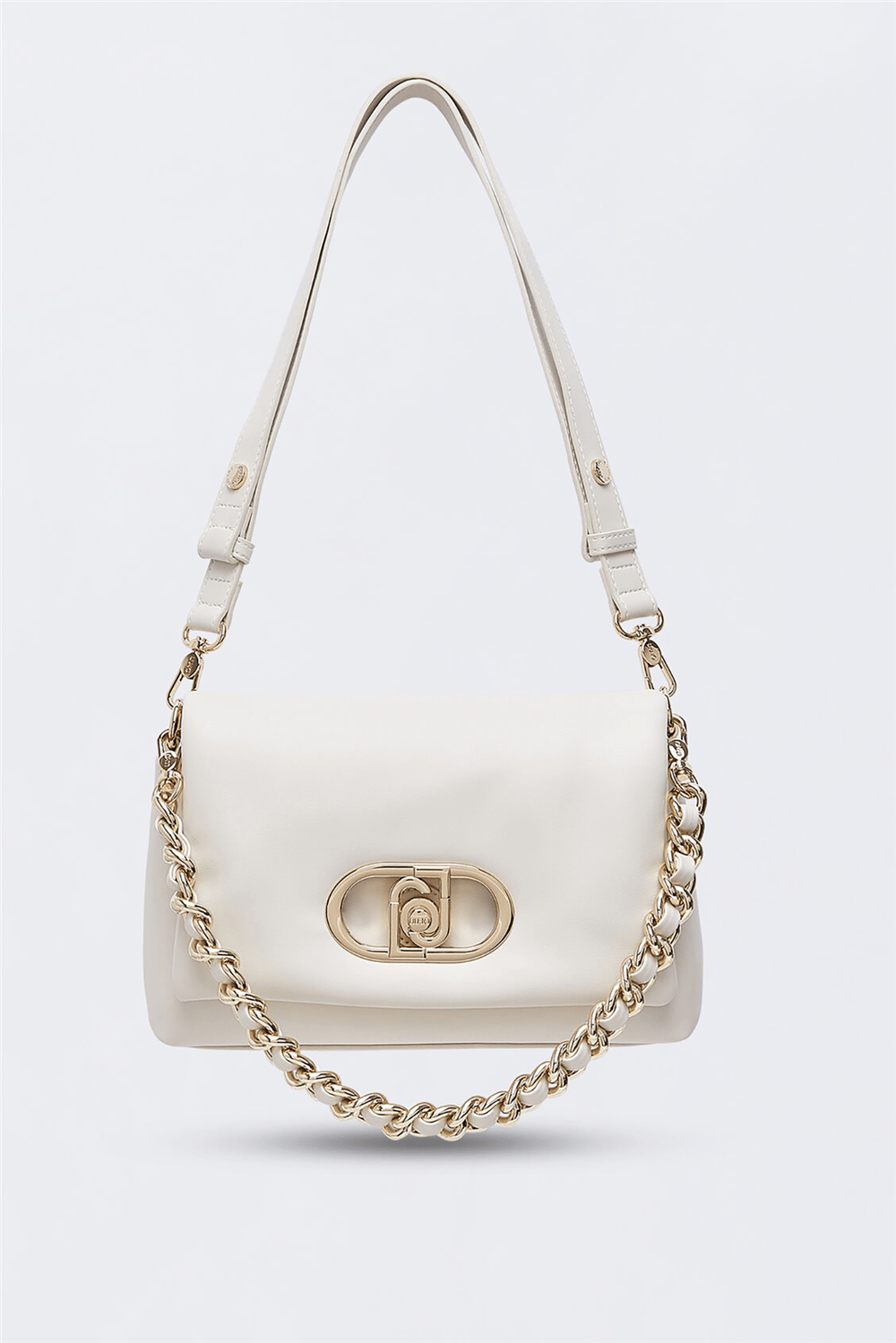 Liu Jo Ecs M Crossbody Kadın Mini Omuz Çantası Krem
