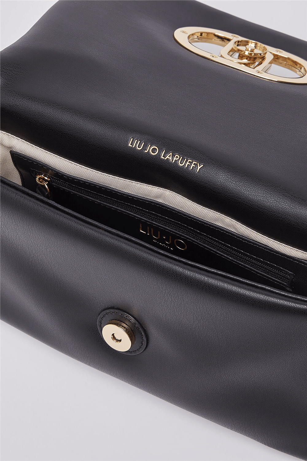 Liu Jo Ecs M Crossbody Kadın Mini Omuz Çantası Siyah