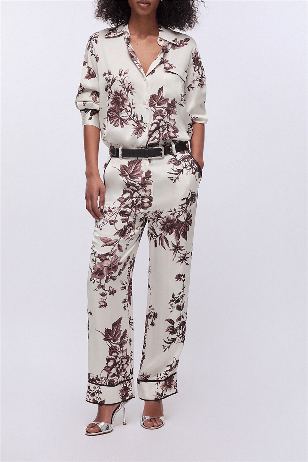 Liu Jo Ecs Pant. Con Piping Kadın Pantolon Çok Renkli