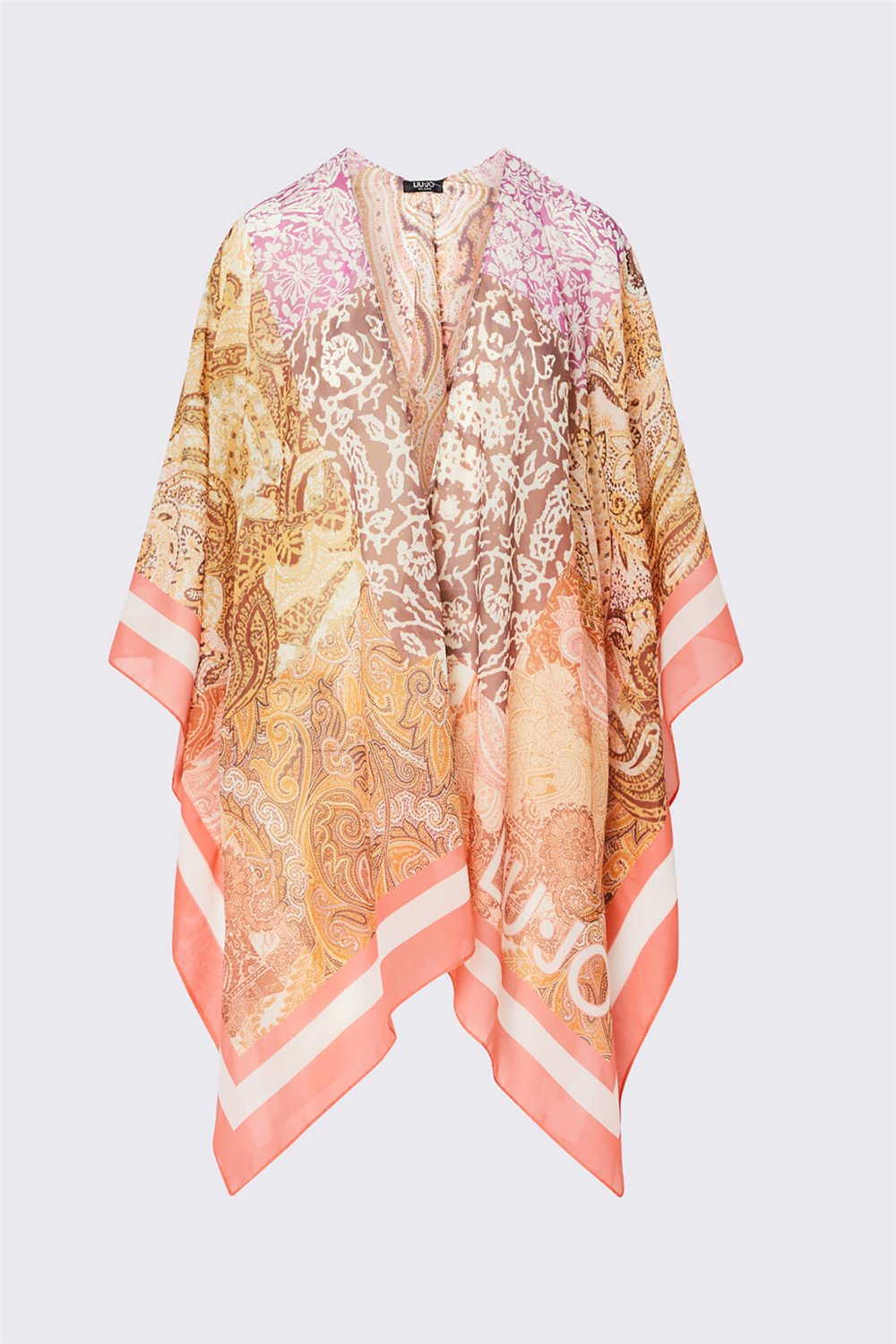 Liu Jo Kaftano Beach Aperto Kadın Kaftan Çok Renkli