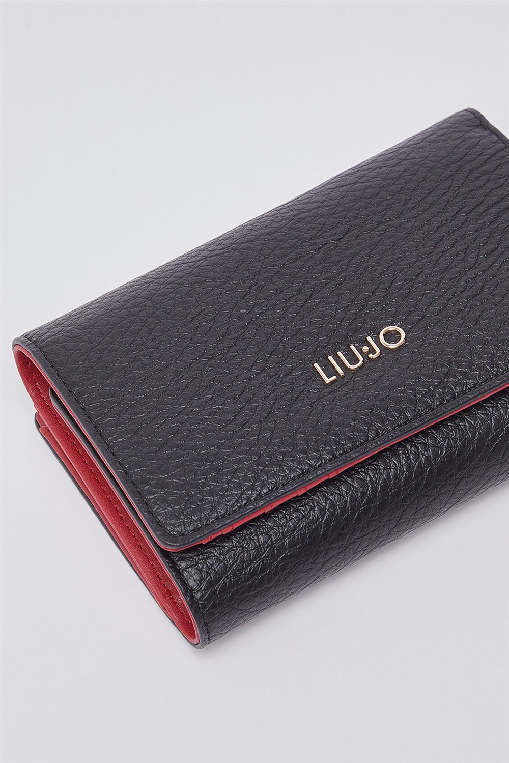 Liu Jo M Trifold Kadın Cüzdan Siyah