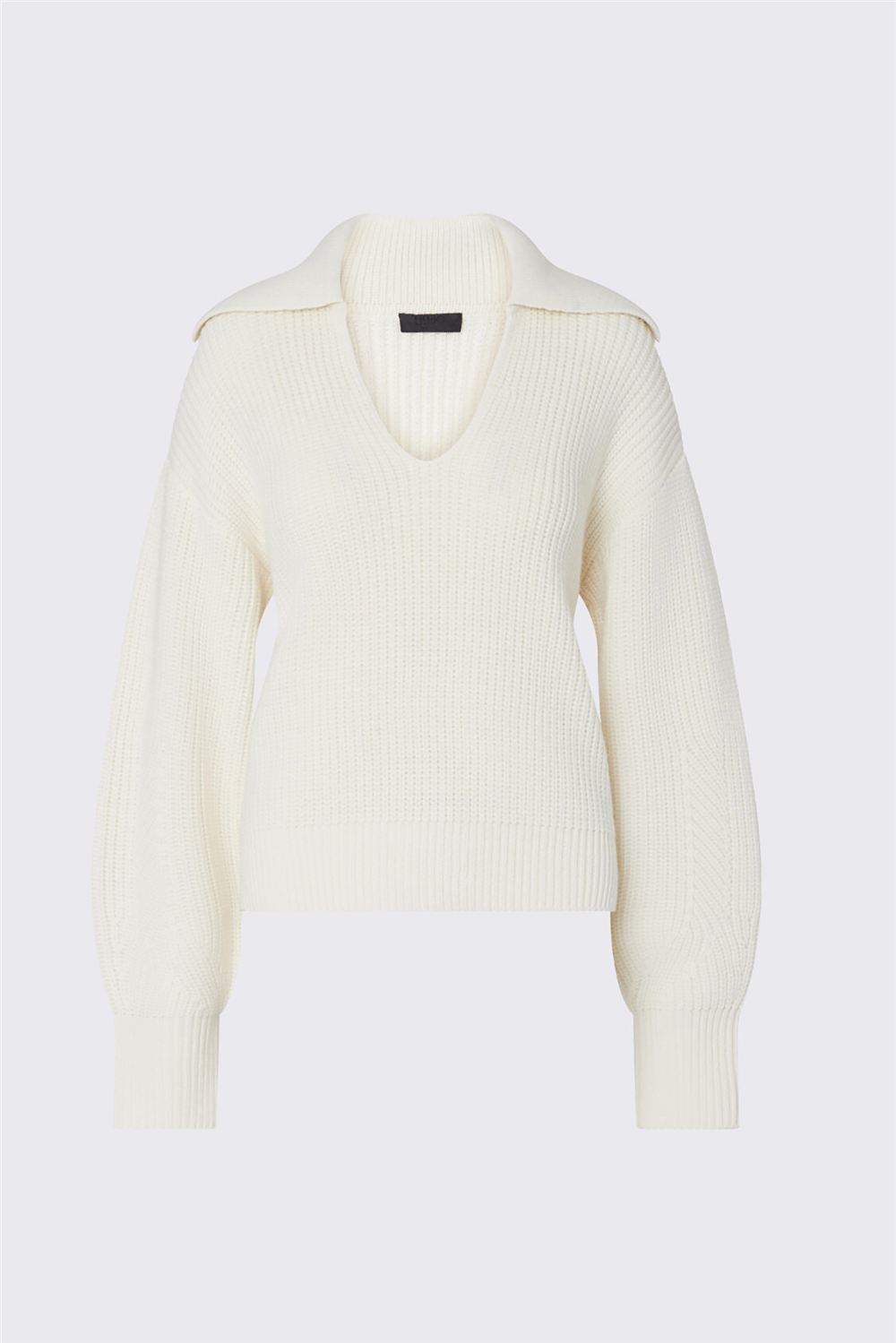 Liu Jo Maglia Chiusa M/L Kadın Kazak Beyaz