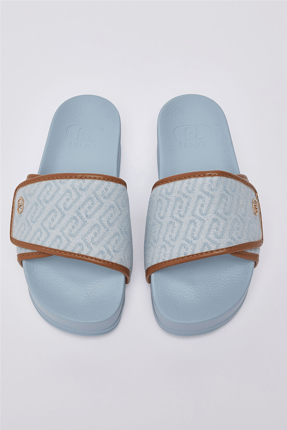 Liu Jo Mykonos 04 Monogram Kadın Terlik Çok Renkli