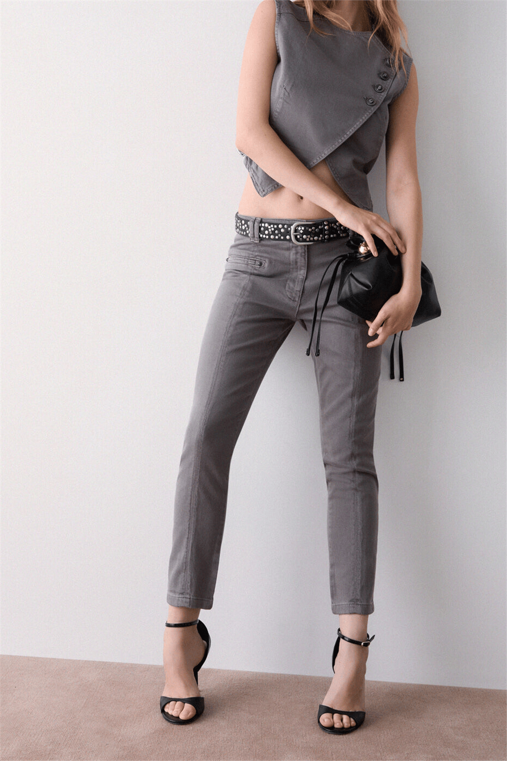 Liu Jo Pant.Ts Ppt Lungo Kadın Pantolon