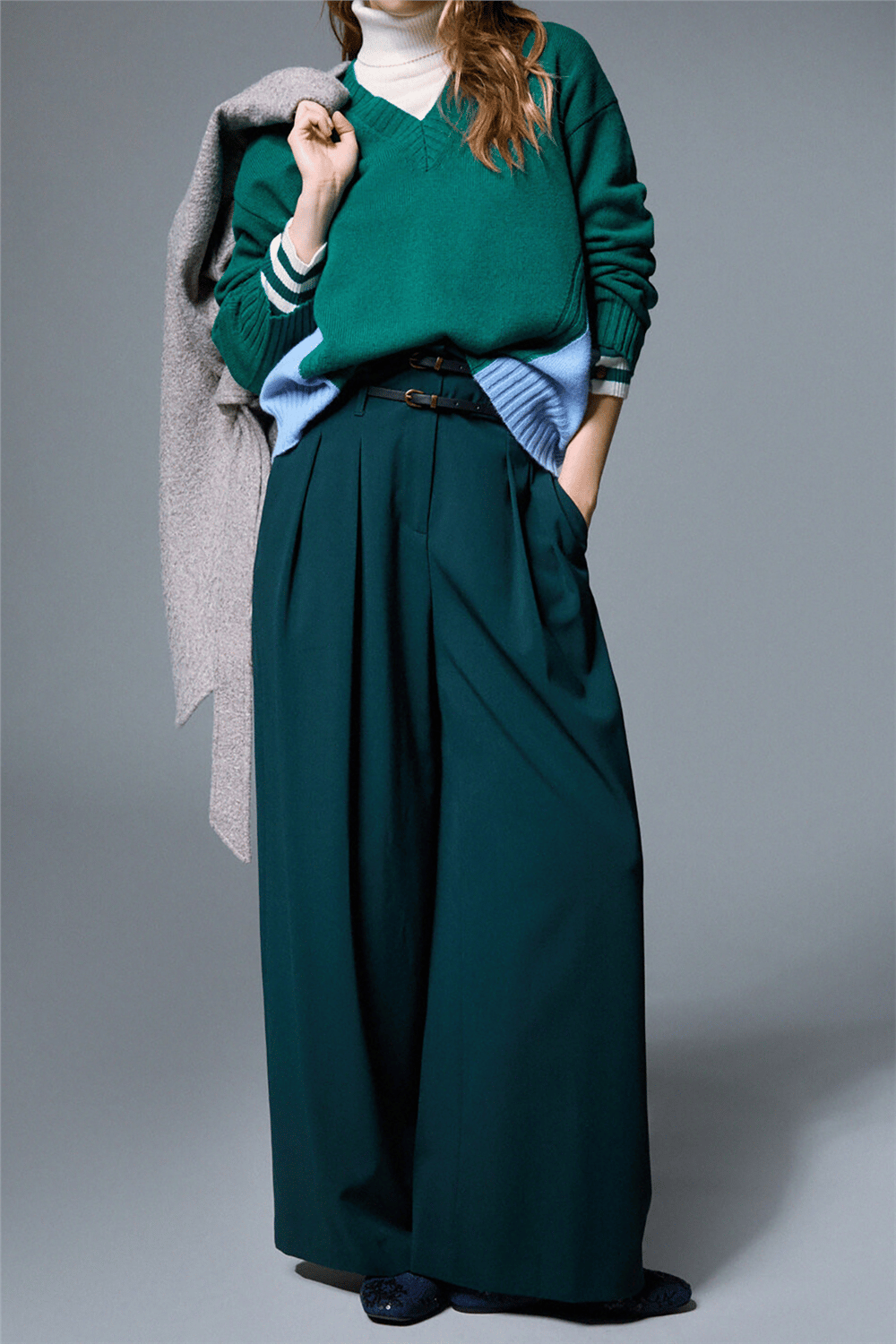 Liu Jo Pant.Ts Tpotf Lungo Kadın Pantolon