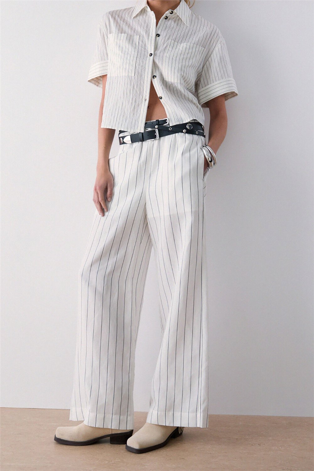 Liu Jo Pant.Ts Nav Lungo Kadın Pantolon Çok Renkli