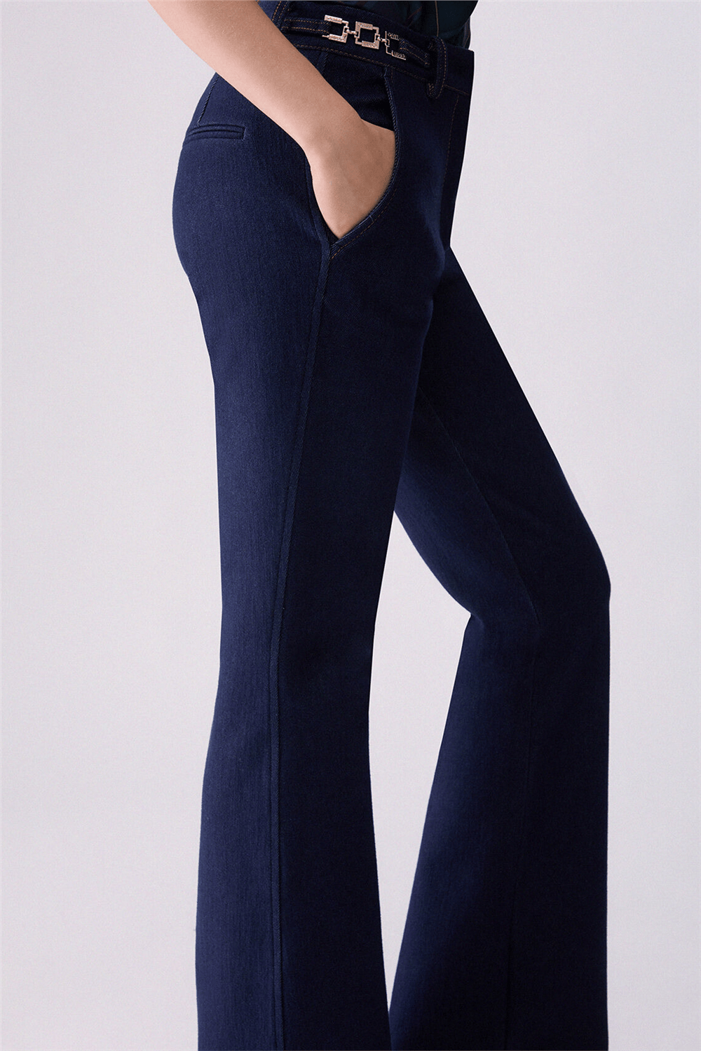 Liu Jo Pant.Denim Dandy H.W Kadın Jean Pantolon Çok Renkli