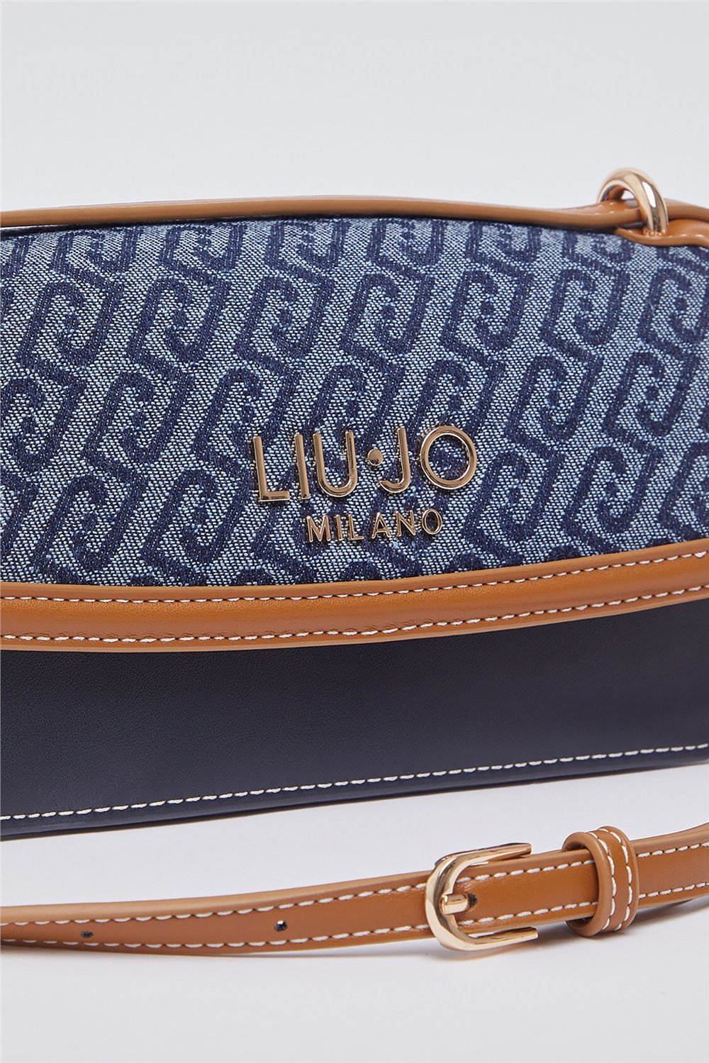 Liu Jo S Crossbody East West Kadın Mini Omuz Çantası Mavi