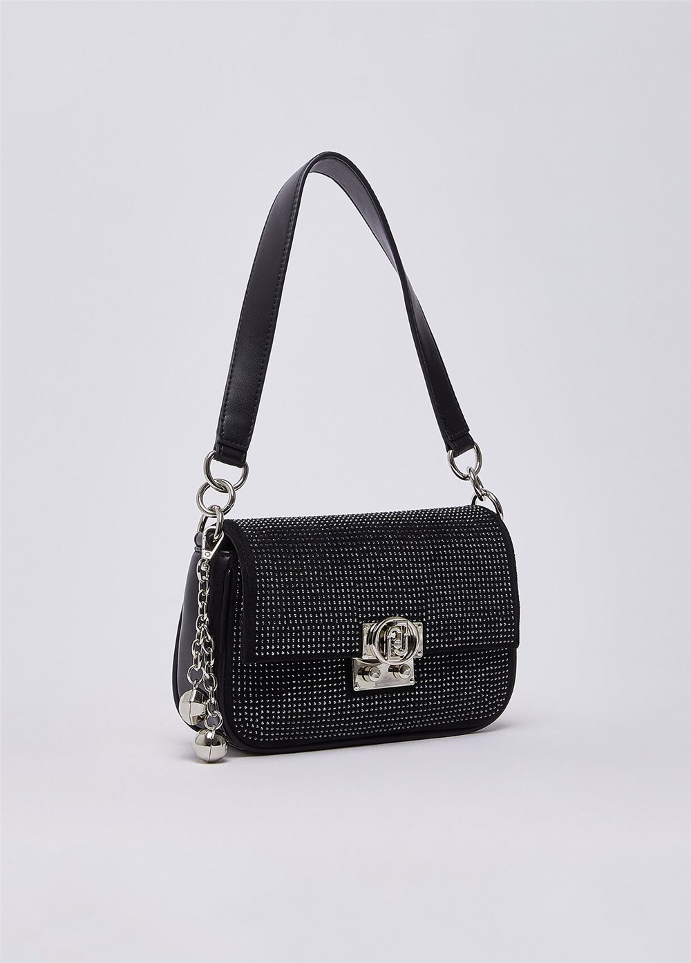 Liu Jo S Crossbody Kadın Mini Omuz Çantası Siyah