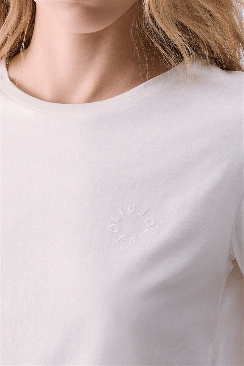 Liu Jo T-Shirt Basica M/C Kadın Bisiklet Yaka T-Shirt
