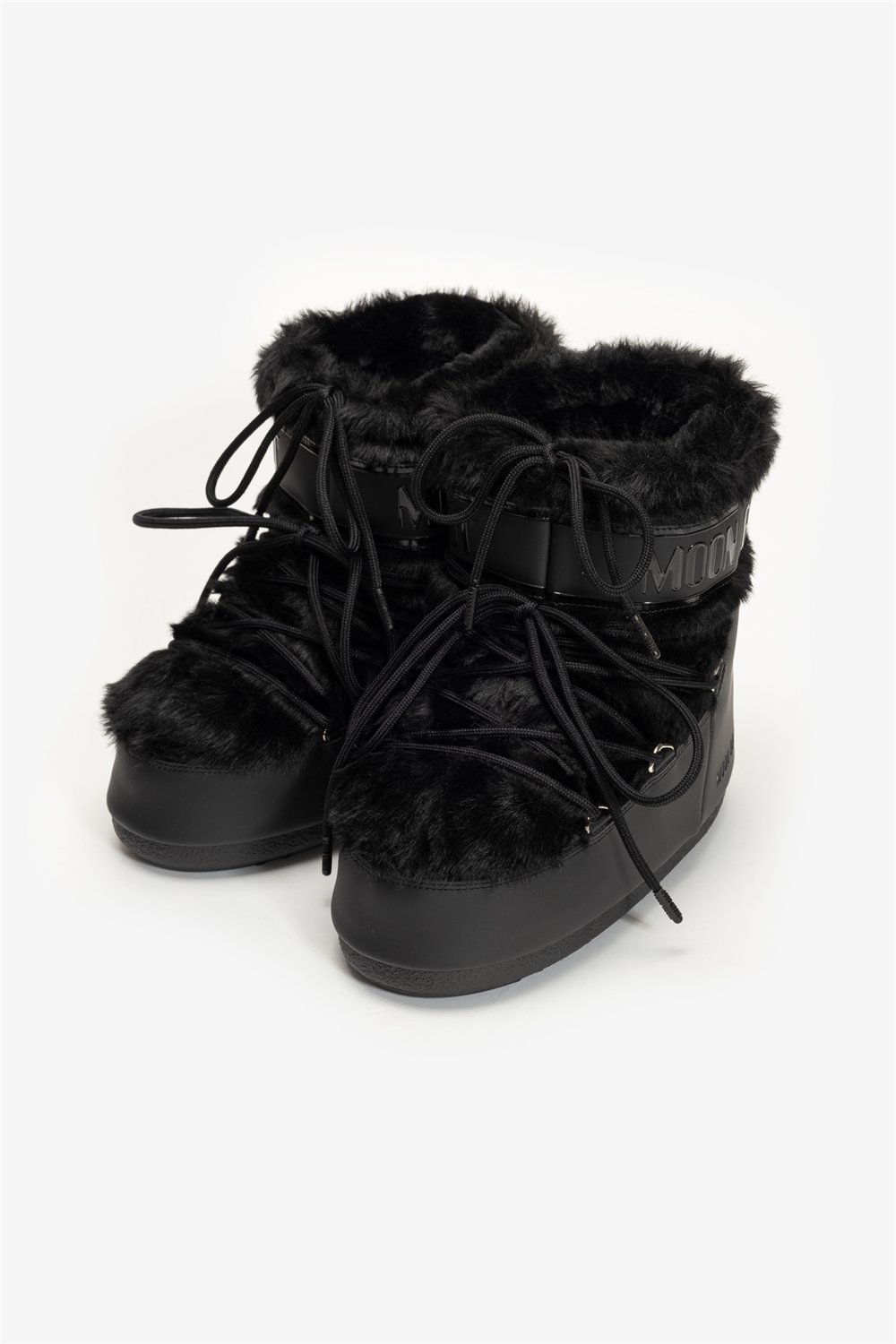 MOON BOOT Mb Icon Low Faux Fur Kadın Bot Siyah