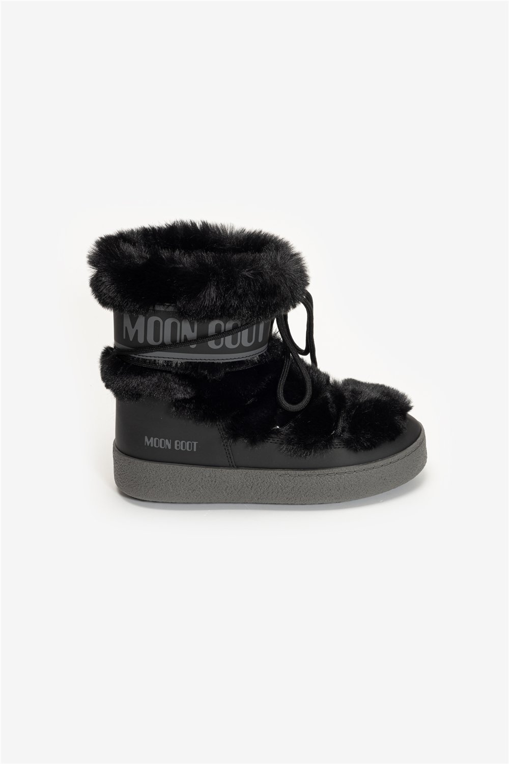 MOON BOOT Mb Ltrack Faux Fur Wp Kadın Bot Siyah
