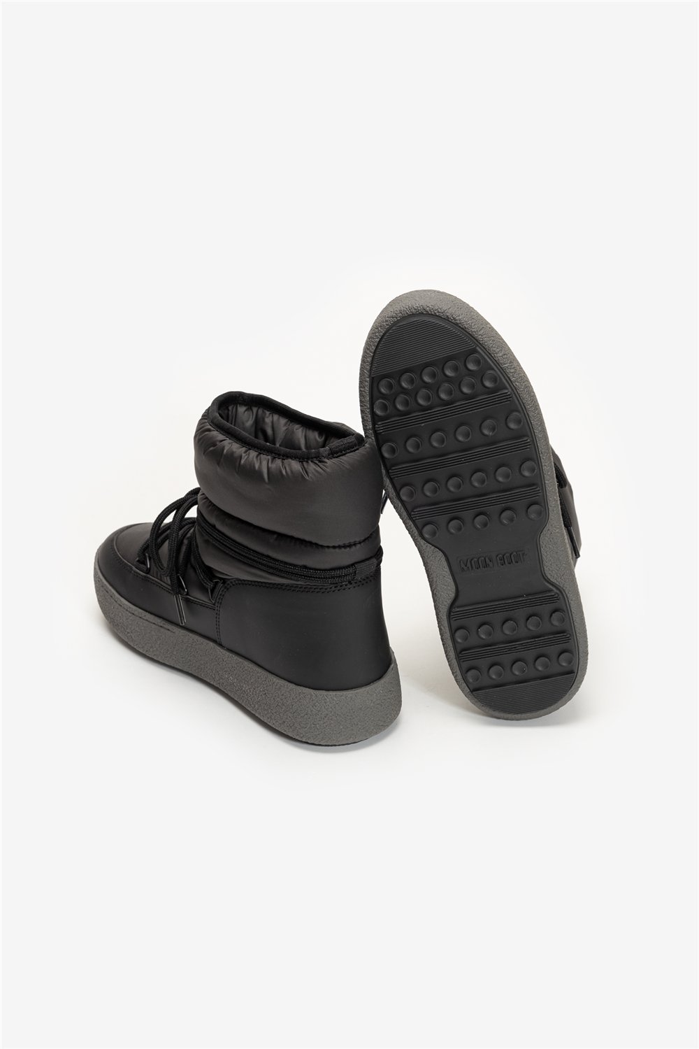 MOON BOOT Mb Ltrack Low Nylon Wp Kadın Kar Botu Siyah