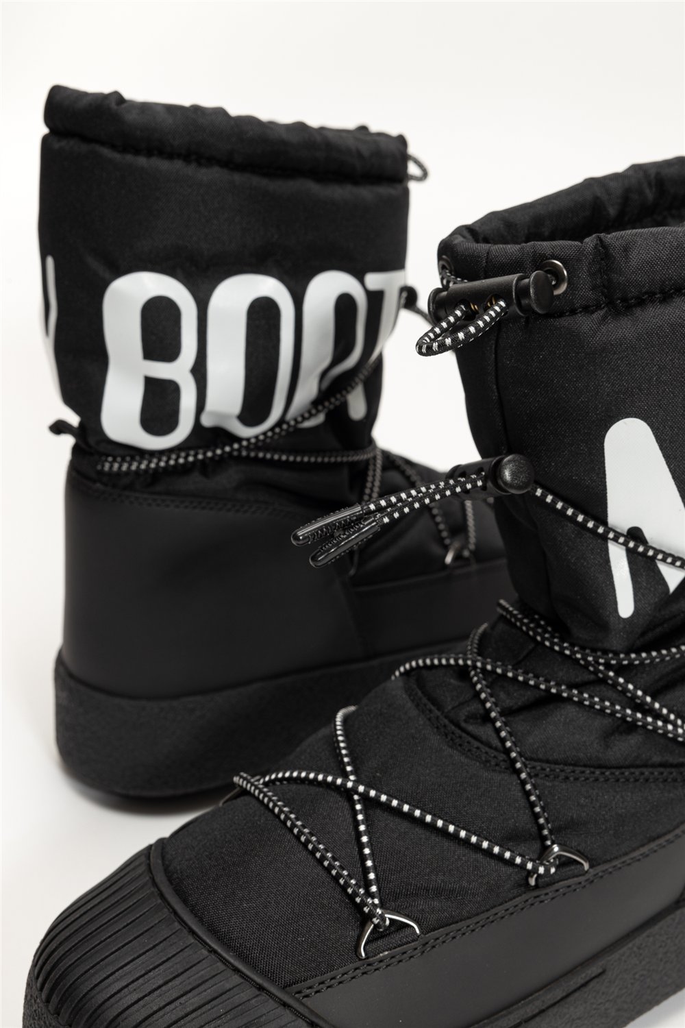 MOON BOOT Mb Mtrack Polar Nylon Erkek Kar Botu Siyah