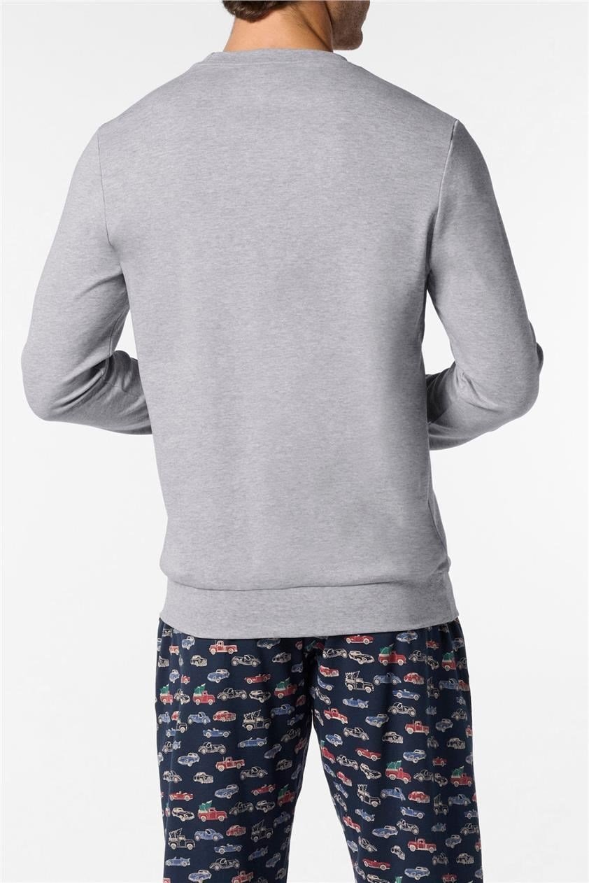Perofil Erkek Pijama Takımı Gri