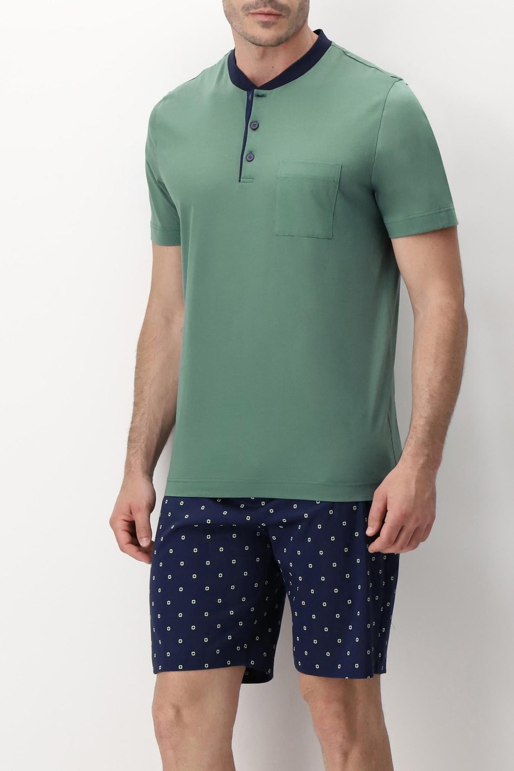 Perofil Erkek Pijama Takımı Yeşil