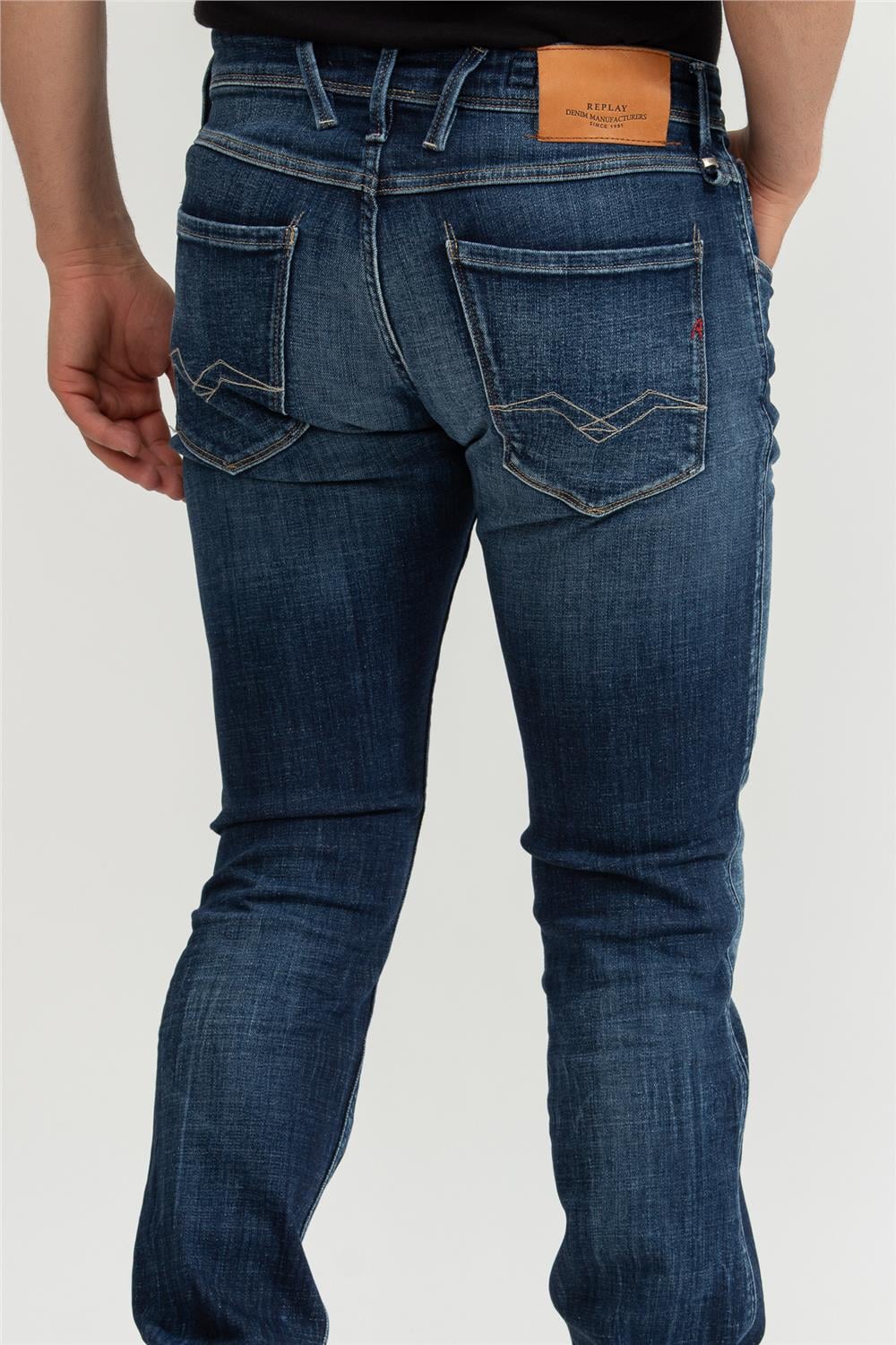 Replay Anbass Erkek Jean Pantolon Mavi