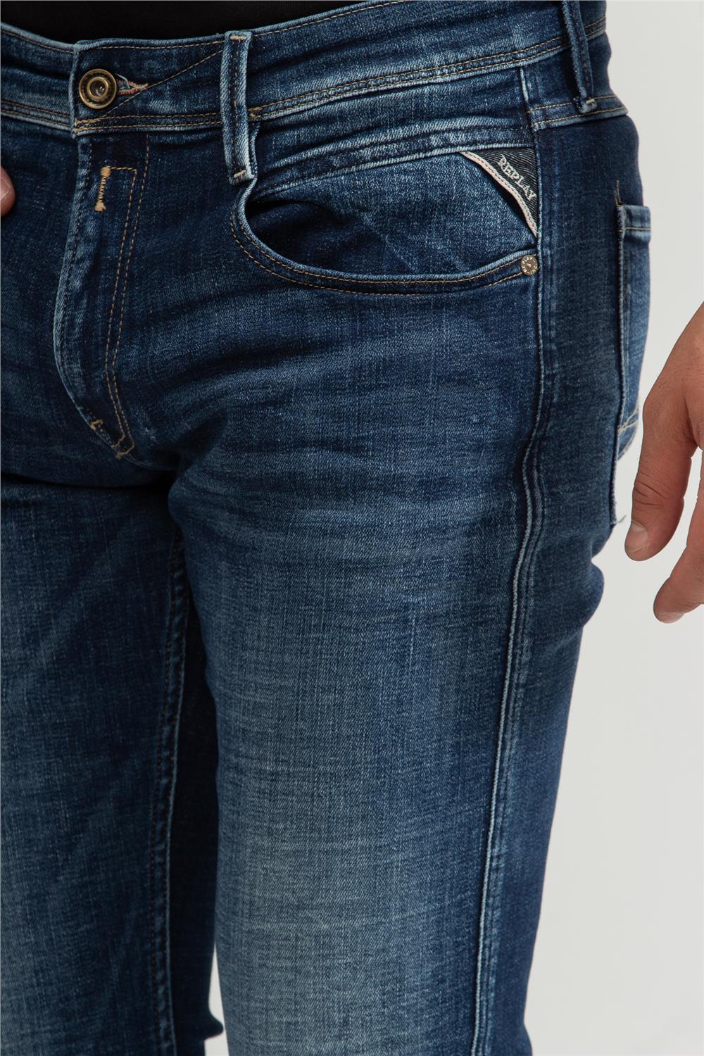 Replay Anbass Erkek Jean Pantolon Mavi