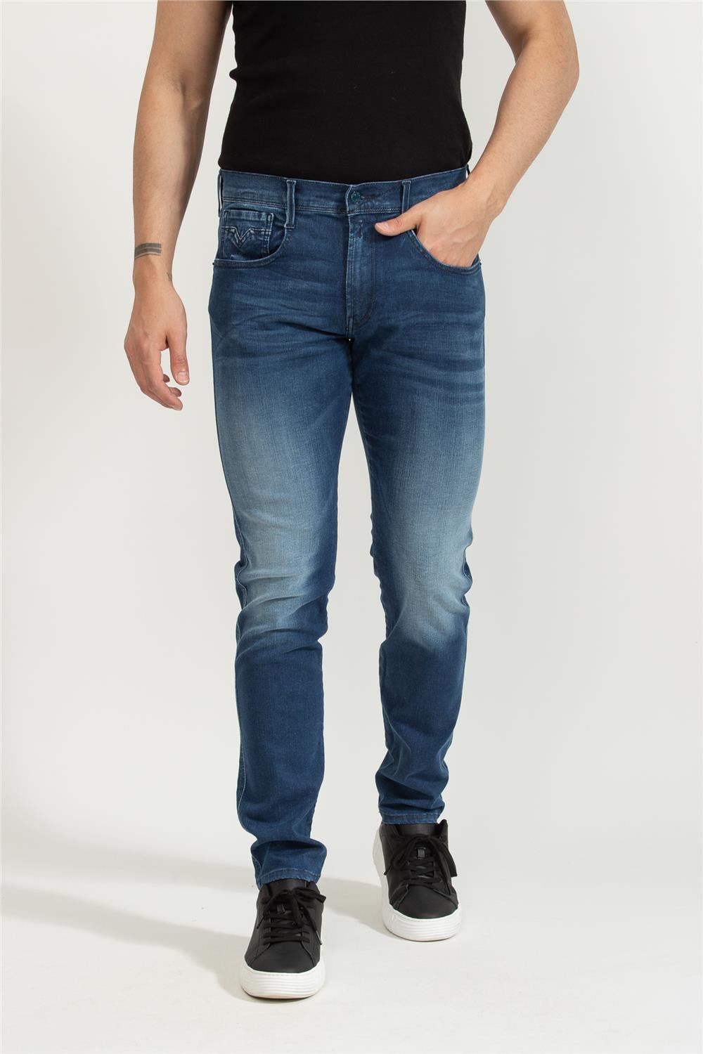 Replay Anbass Slim Erkek Jean Pantolon