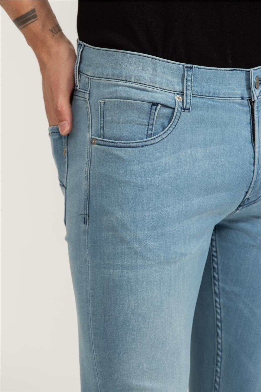 Replay Mickym Slim Tapered Erkek Jean Pantolon