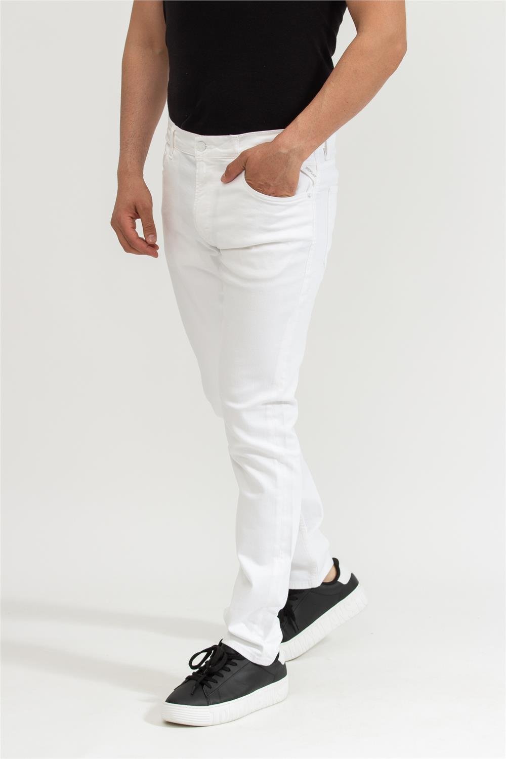Replay Mickym Slim Tapered Erkek Jean Pantolon