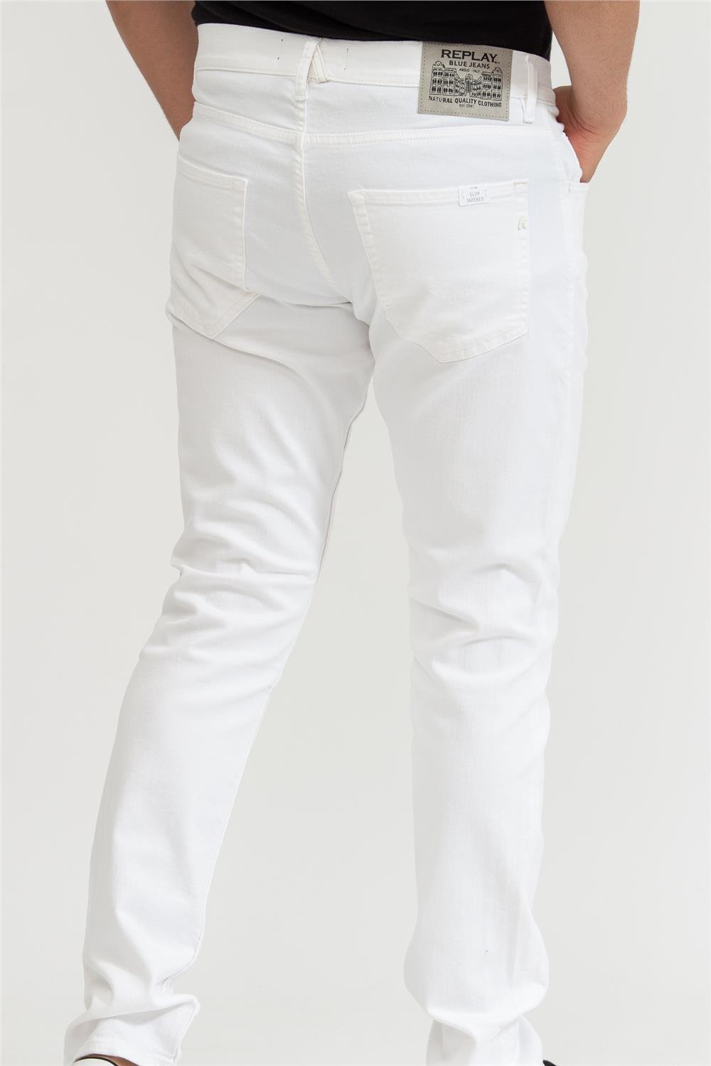 Replay Mickym Slim Tapered Erkek Jean Pantolon