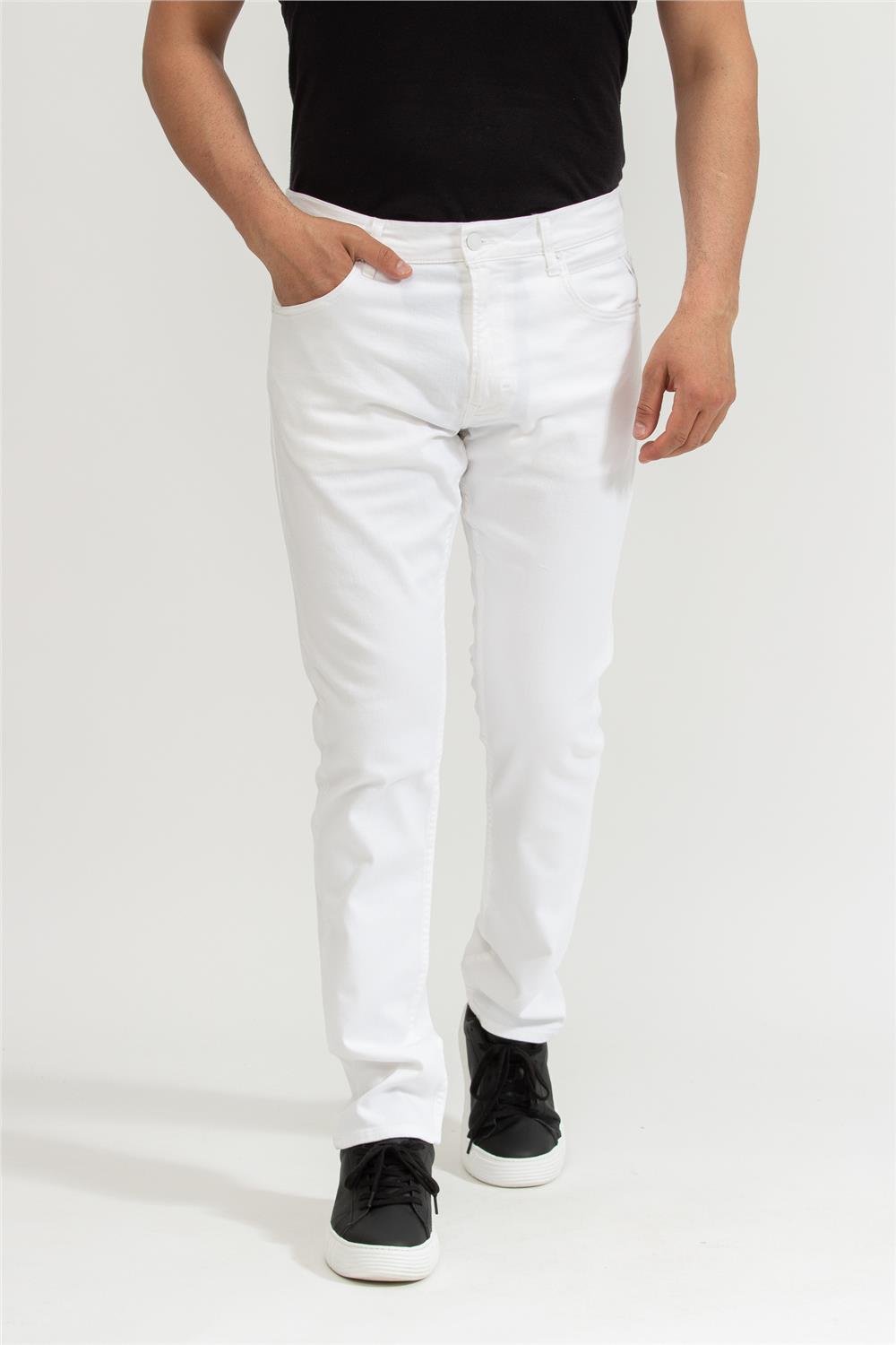 Replay Mickym Slim Tapered Erkek Jean Pantolon