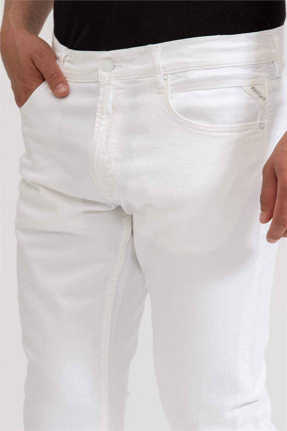 Replay Mickym Slim Tapered Erkek Jean Pantolon