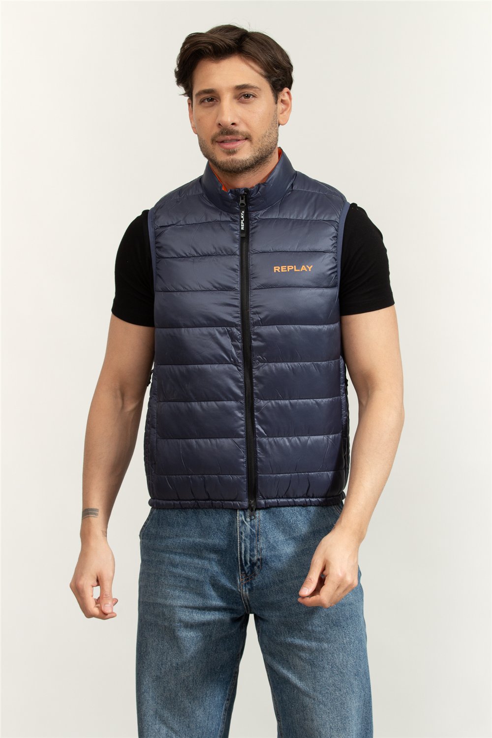 Replay Regular Erkek Yelek