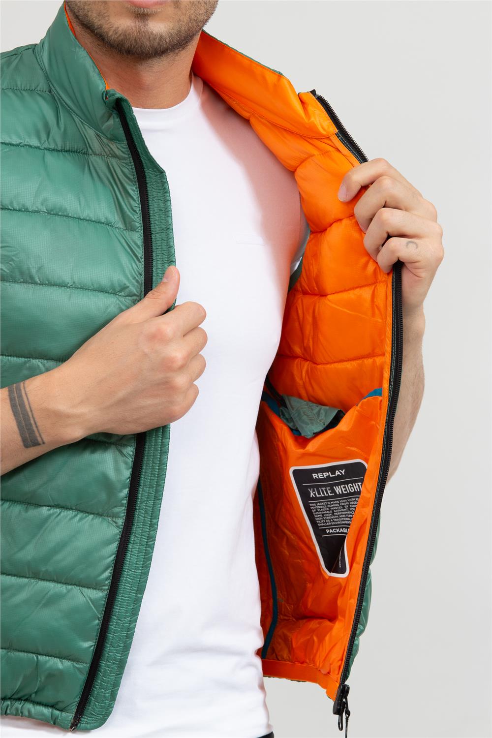 Replay Regular Erkek Yelek