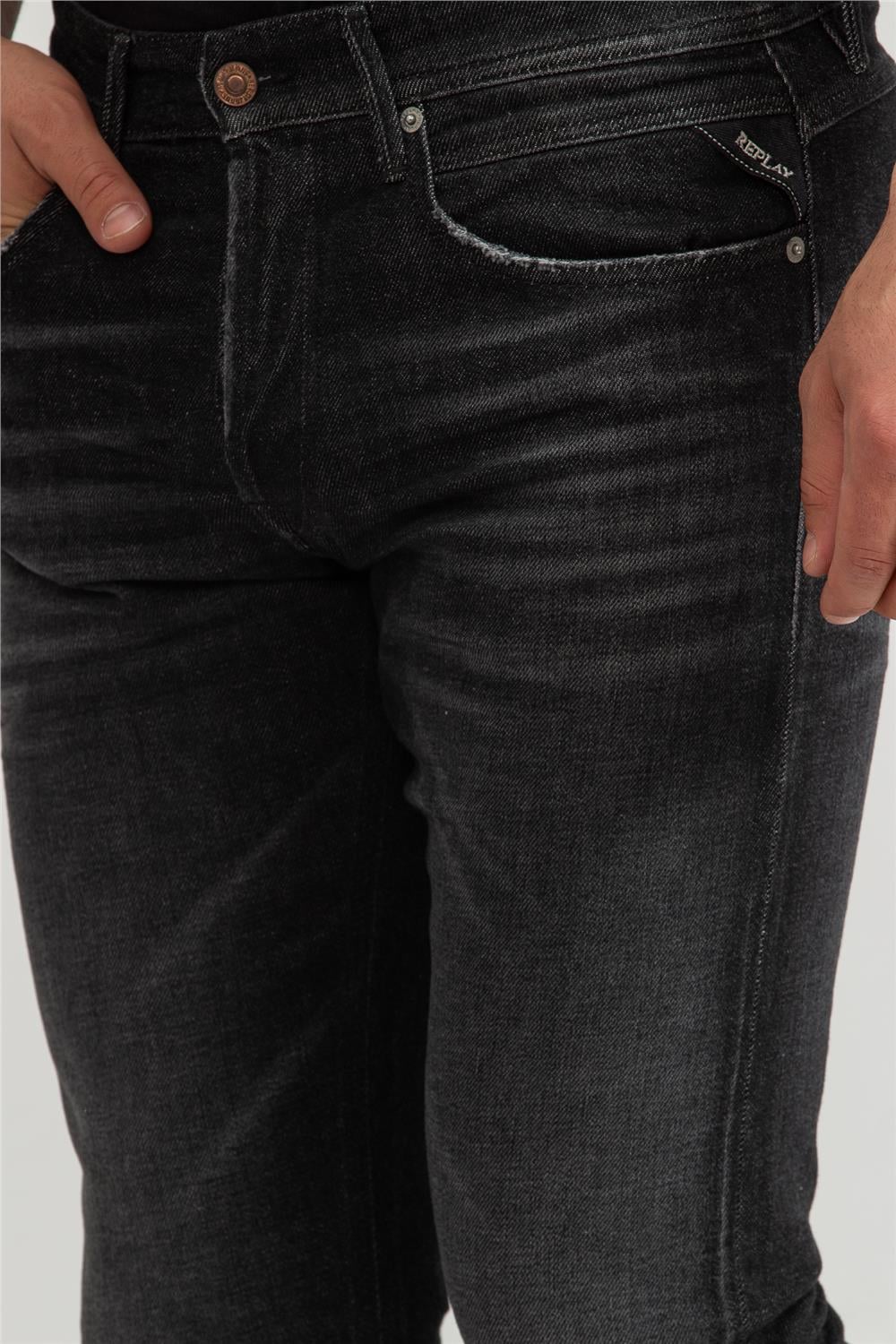 Replay Willbi Erkek Jean Pantolon Siyah