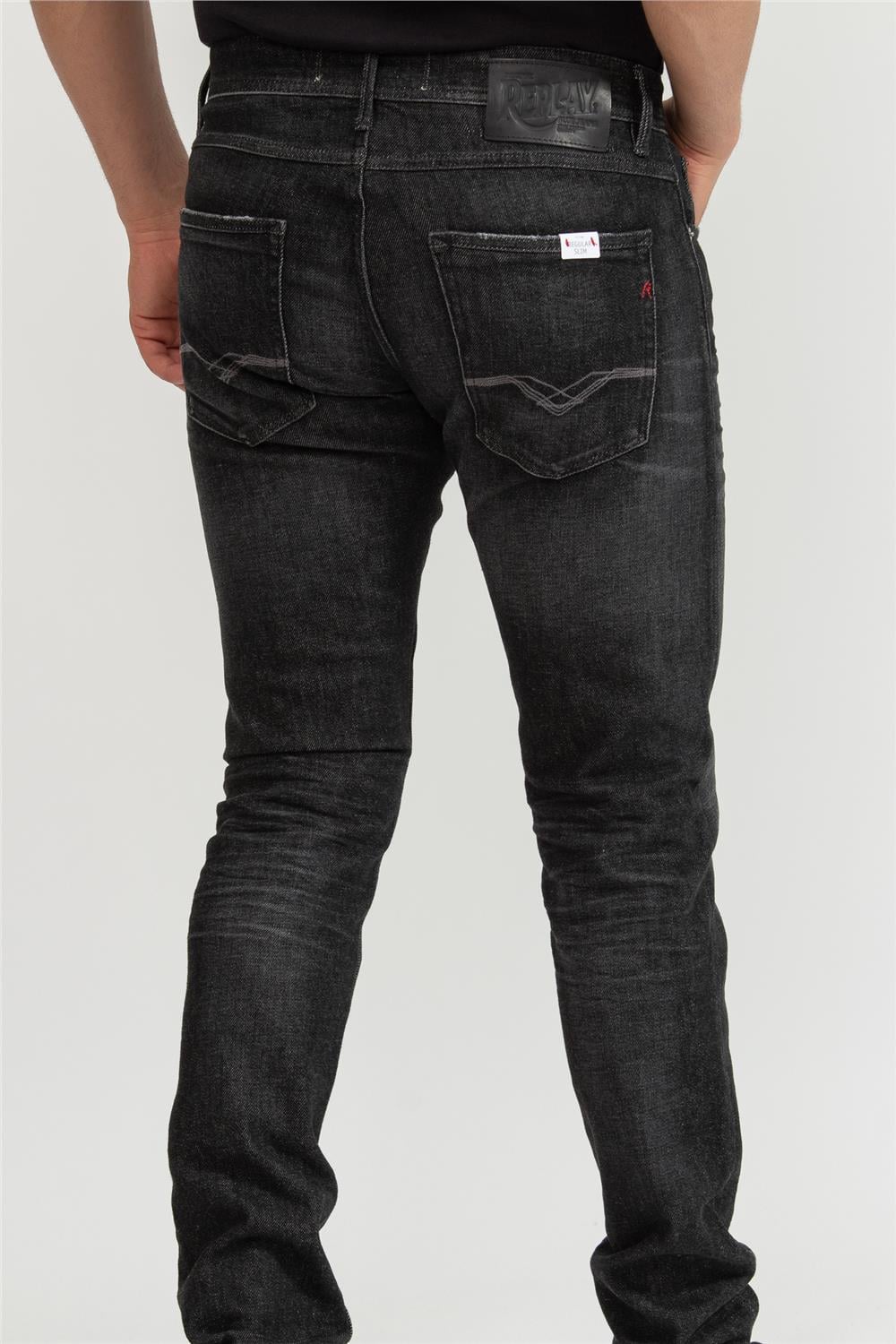Replay Willbi Erkek Jean Pantolon Siyah