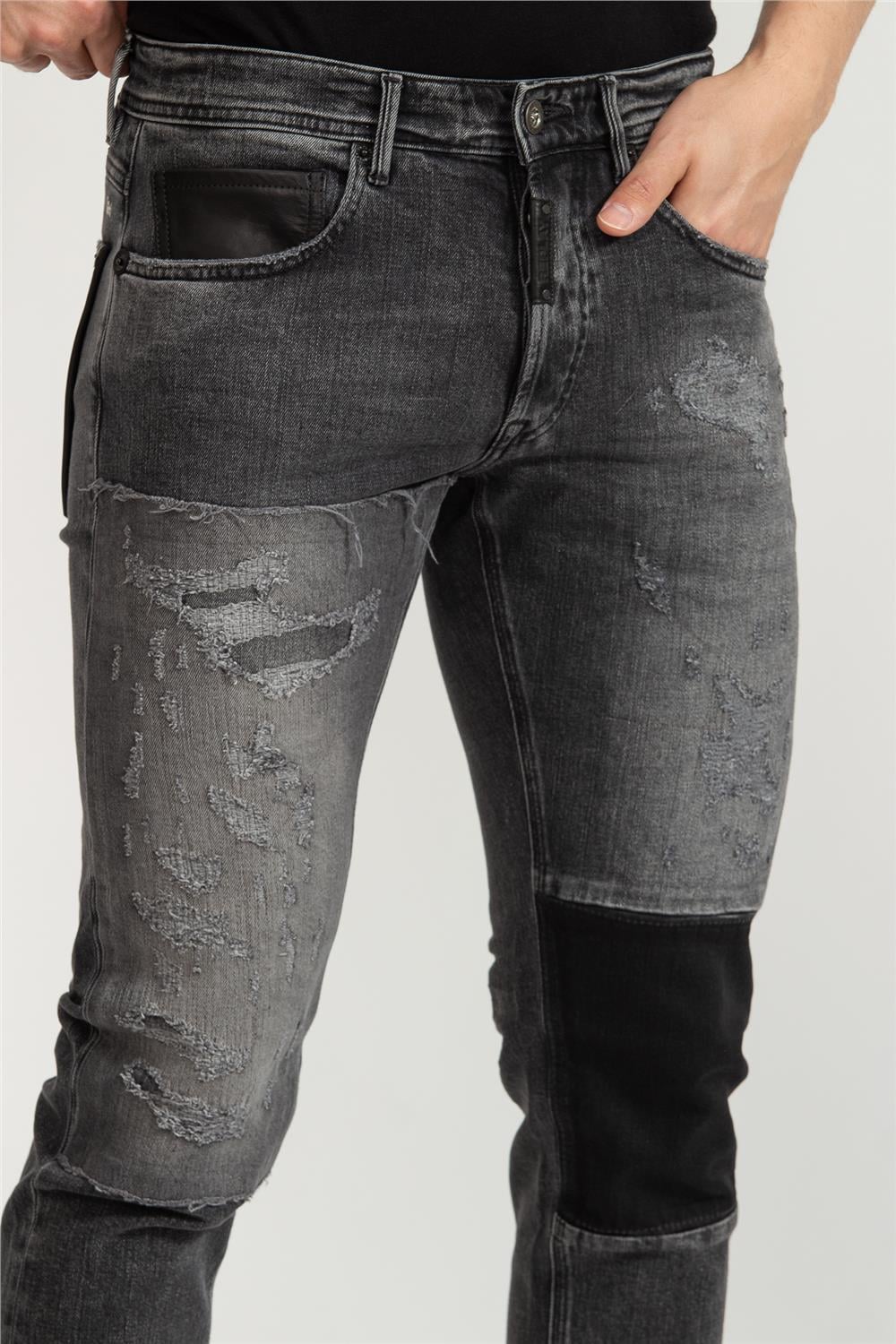 Replay Willbi Regular Slim Erkek Jean Pantolon Siyah